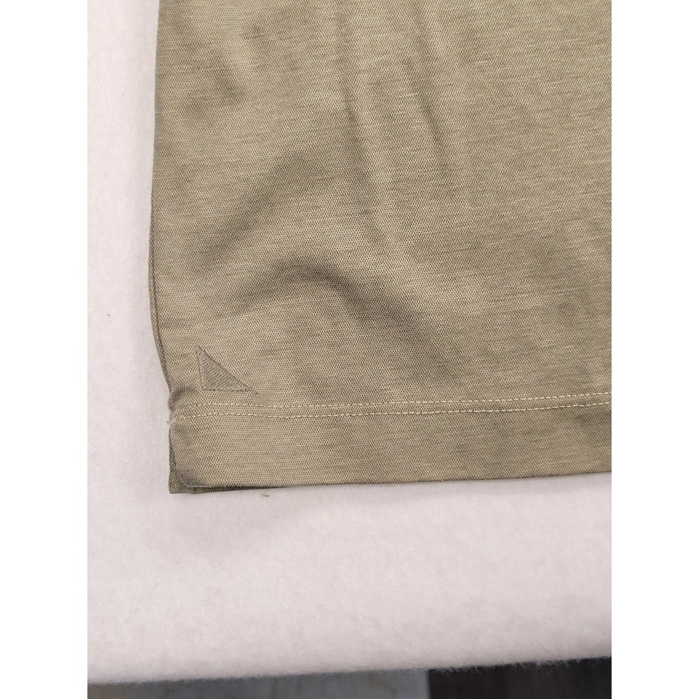 UNTUCKit Van Der Heyden Mens XL Polo Shirt Light Green Cotton Tennis Pickleball - Picture 2 of 10